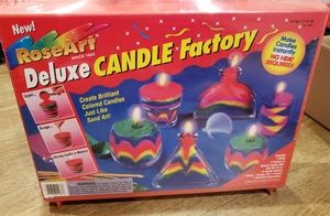 Vintage 1996 RoseArt Deluxe Candle Factory